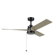 Kichler 300375SBK 52"Ceiling Fan, Satin Black