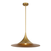 Savoy House 7-7639-1-322 One Light Pendant, Warm Brass