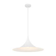 Savoy House 7-7639-1-83 One Light Pendant, Bisque White