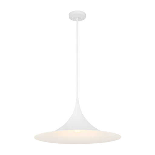 Savoy House 7-7639-1-83 One Light Pendant, Bisque White