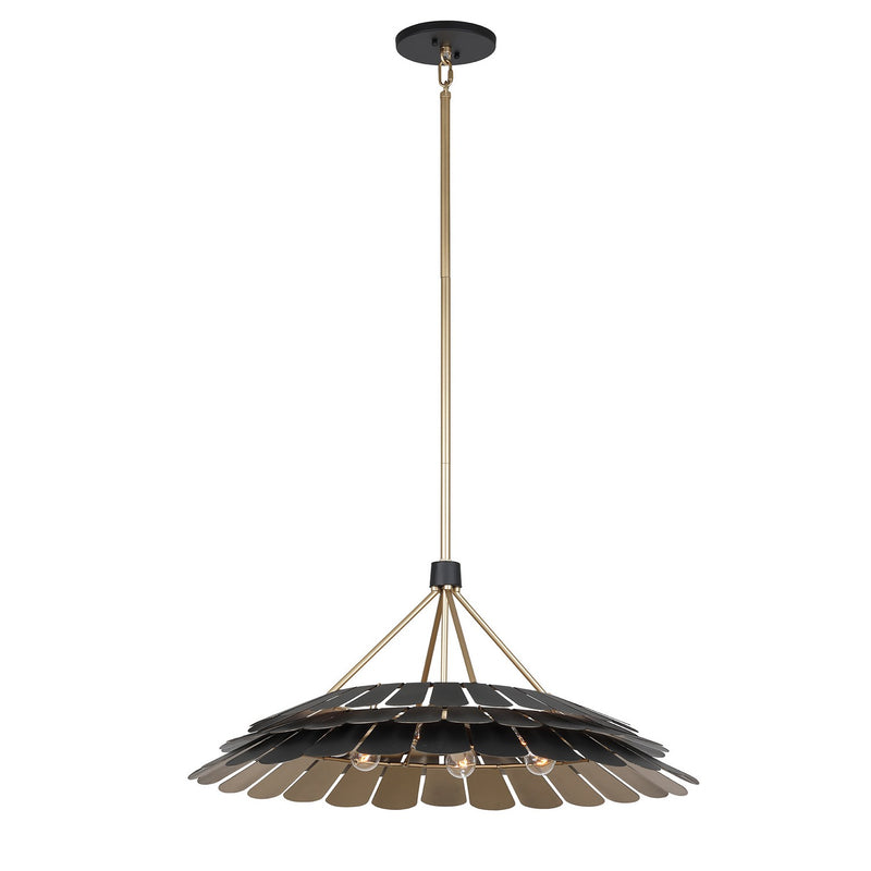 Savoy House 7-9012-6-58 Six Light Pendant, Midnight