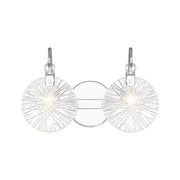 Savoy House 8-3981-2-11 Two Light Bathroom Vanity, Polished Chrome
