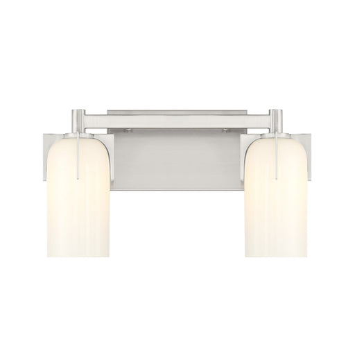 Savoy House 8-4128-2-SN Two Light Bathroom Vanity, Satin Nickel
