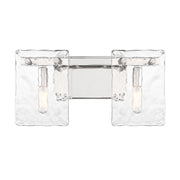 Savoy House 8-8204-2-109 Two Light Bathroom Vanity, Polished Nickel