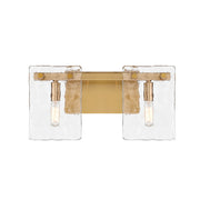 Savoy House 8-8204-2-322 Two Light Bathroom Vanity, Warm Brass