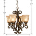 Crystorama 7404-BU Norwalk Four Light Mini Chandelier Bronze Umber Alternate Image.jpg