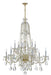 Crystorama 1112-PB-CL-MWP Traditional Crystal 12 Light Chandelier Polished Brass Main Image.jpg