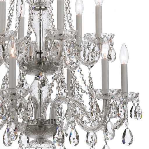 Crystorama 1137-CH-CL-MWP Traditional Crystal 12 Light Chandelier Polished Chrome Alternate Image.jpg