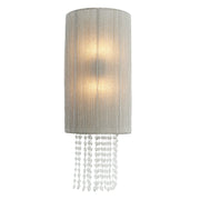 Metropolitan N1511-613 Crystal Reign Two Light Wall Sconce, Nickel Main Image.jpg