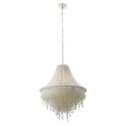 Metropolitan N1517-613 Crystal Reign Seven Light Pendant, Nickel Main Image.jpg
