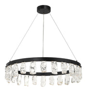 George Kovacs P1497-66A-L Artic Glacier LED Chandelier, Coal Main Image.jpg