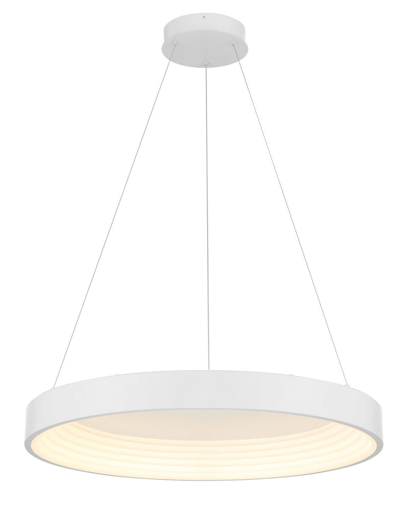 George Kovacs P5555-44B-L Conc LED Pendant, White Main Image.jpg