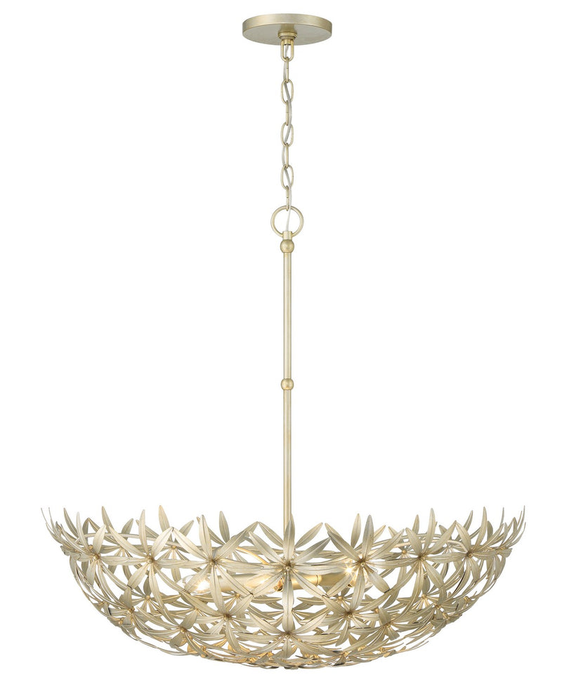Minka Lavery 2148-735 Flower Child Five Light Pendant, Ambry Gold Main Image.jpg