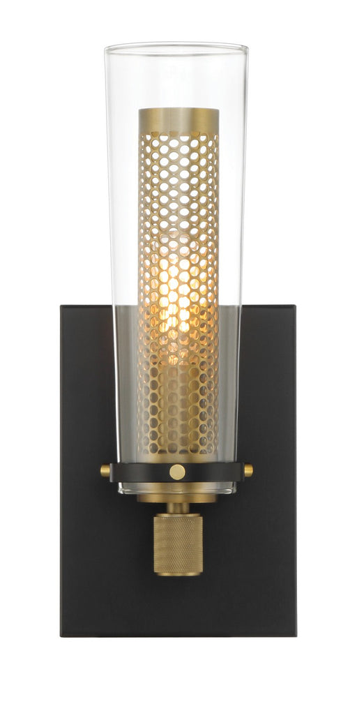 Minka Lavery 2181-726 Emmerham One Light Wall Sconce, Coal And Soft Brass Alternate Image.jpg