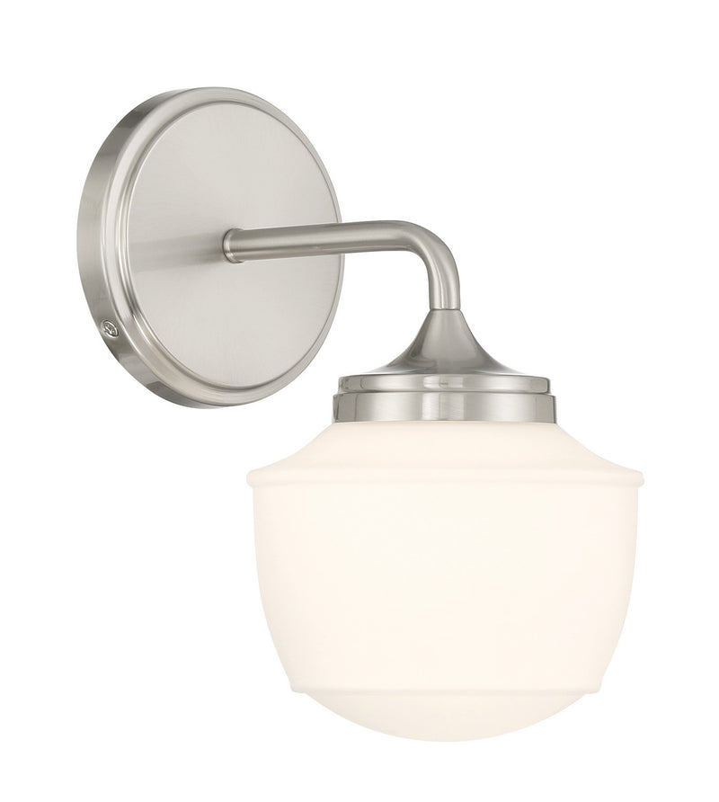 Minka Lavery 2571-84 Cornwell One Light Bath Vanity, Brushed Nickel Alternate Image 3.jpg
