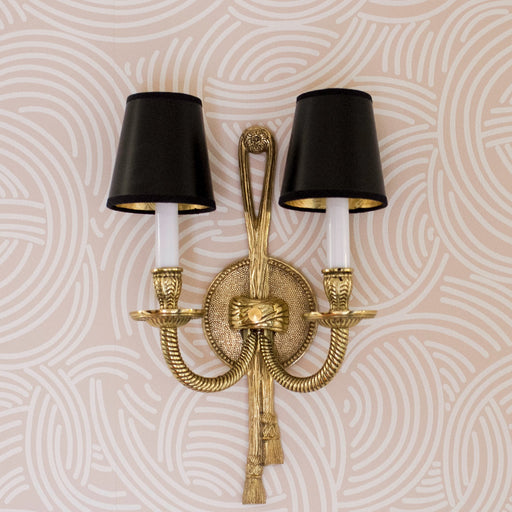 Crystorama 650-OB Cast Brass Wall Mount Two Light Wall Sconce Olde Brass Alternate Image.jpg
