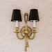 Crystorama 650-OB Cast Brass Wall Mount Two Light Wall Sconce Olde Brass Alternate Image.jpg