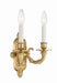 Crystorama 642-PB Cast Brass Wall Mount Two Light Wall Sconce Polished Brass Alternate Image 4.jpg