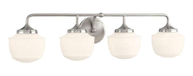 Minka Lavery 2574-84 Cornwell Four Light Bath Vanity, Brushed Nickel Main Image.jpg