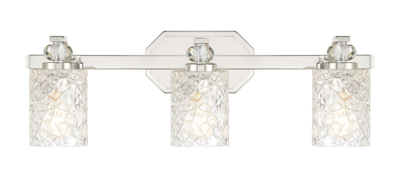 Minka Lavery 2613-77 Crystal Kay Three Light Bath Vanity, Chrome Alternate Image.jpg