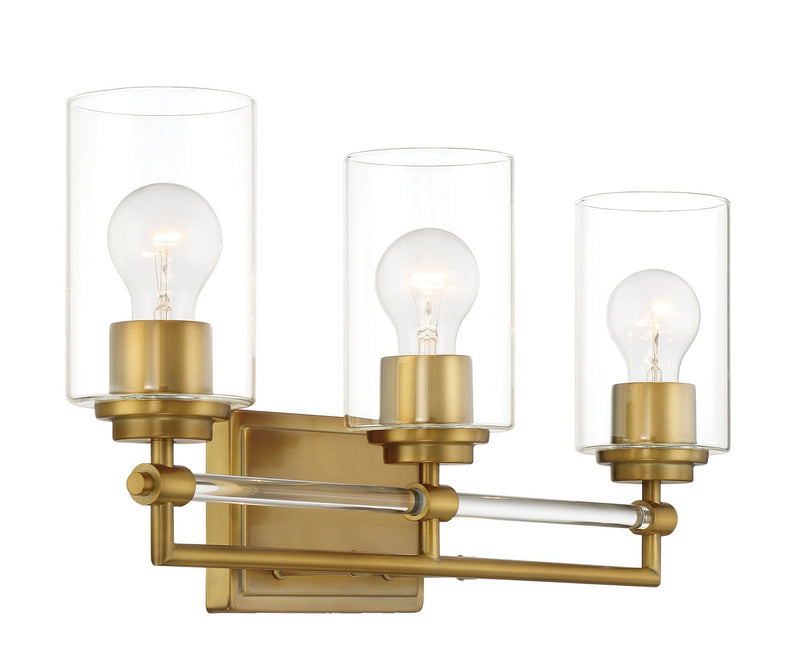 Minka Lavery 2643-575 Binsly Three Light Bath Vanity, Aged Brass Alternate Image 3.jpg