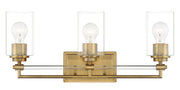Minka Lavery 2643-575 Binsly Three Light Bath Vanity, Aged Brass Main Image.jpg