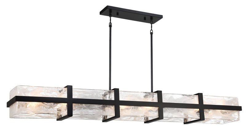 Minka Lavery 3618-66A Cloud Break 12 Light Island Pendant, Coal Main Image.jpg