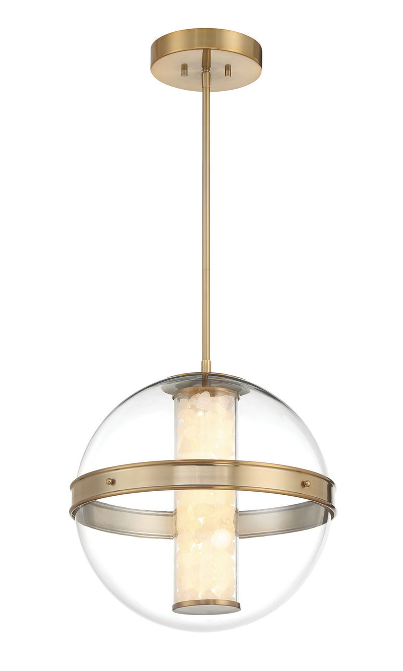 Minka Lavery 3885-776-L Divinely LED Pendant, Celeste Brass Main Image.jpg