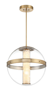 Minka Lavery 3886-776-L Divinely LED Pendant, Celeste Brass Main Image.jpg