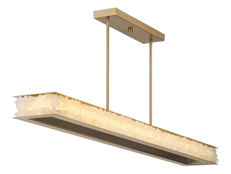 Minka Lavery 3889-776-L Divinely LED Island Pendant, Celeste Brass Main Image.jpg