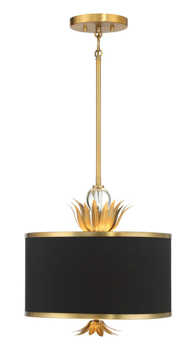 Minka Lavery 4583-672 Caprio Three Light Pendant, Natural Brushed Brass Alternate Image.jpg