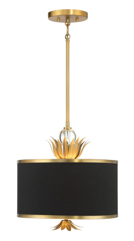 Minka Lavery 4583-672 Caprio Three Light Pendant, Natural Brushed Brass Alternate Image.jpg