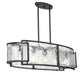 Minka Lavery 5268-66A Bella Collina Six Light Island Pendant, Coal Main Image.jpg