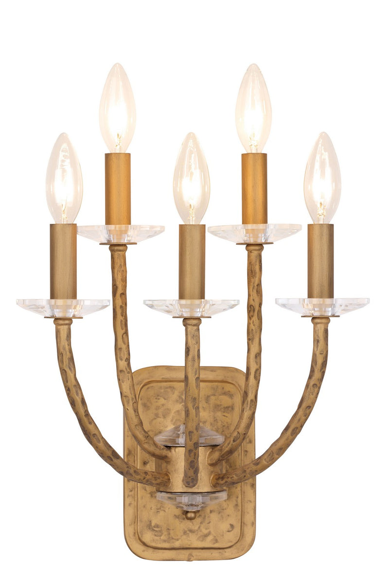 Minka Lavery 5285-788 Atella Five Light Wall Sconce, Ashen Gold Main Image.jpg