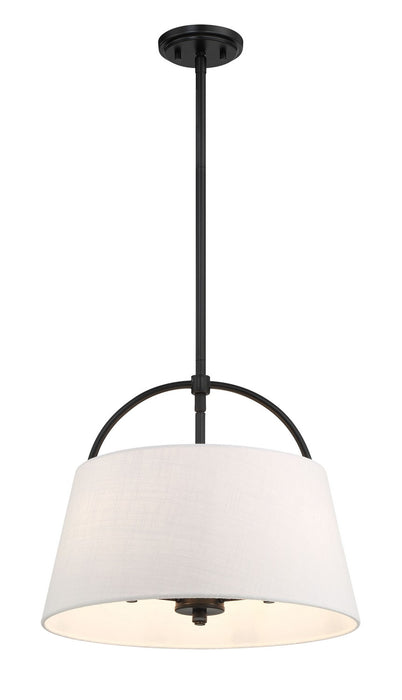 Minka Lavery 5395-66A Headington Three Light Island Pendant, Coal Main Image.jpg