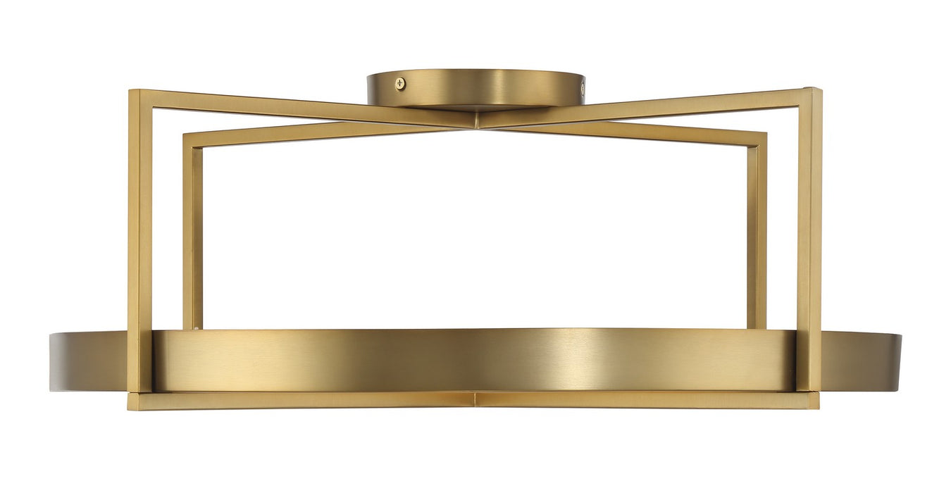 Minka Lavery 5617-695-L Boada LED Semi Flush Mount, Soft Brass Alternate Image.jpg