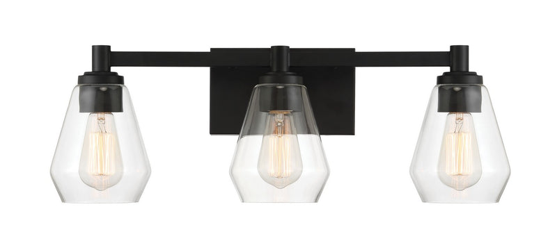 Minka Lavery 5703-66A Clarity Three Light Bath Vanity, Coal Main Image.jpg