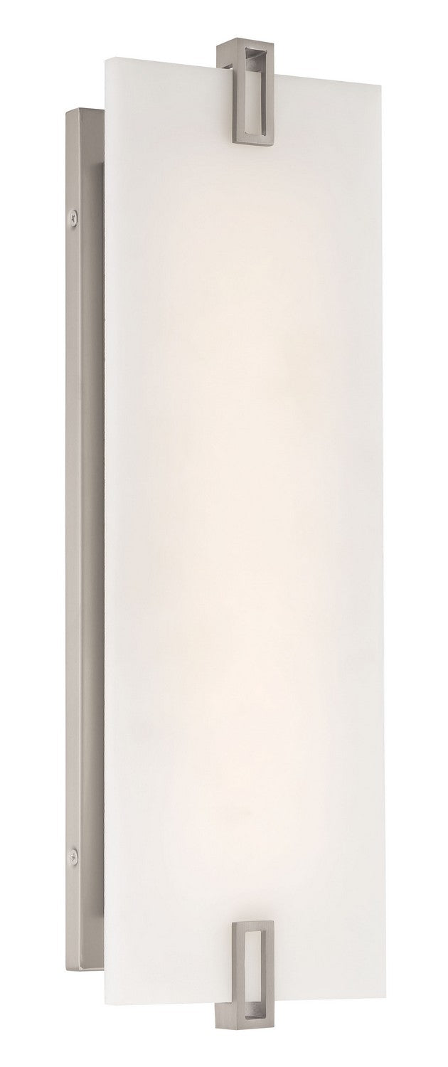 Minka Lavery 921-84-L Aizen LED Wall Sconce, Brushed Nickel Main Image.jpg