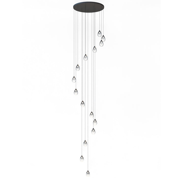 ET2 E21569-142BK Dewdrop LED Pendant Black Main Image.jpg