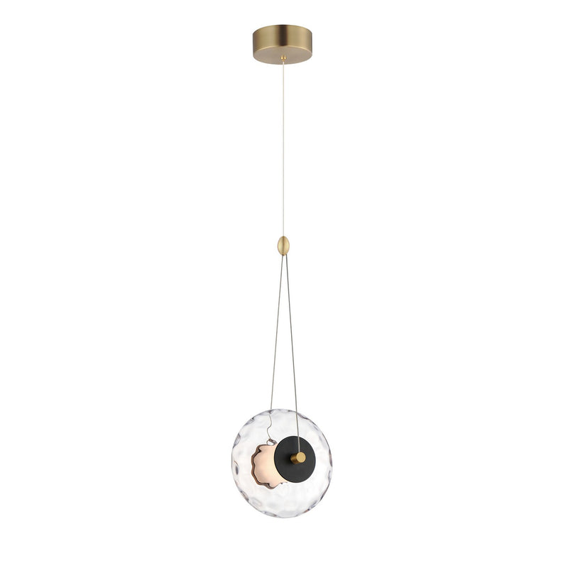 ET2 E24031-24BKNAB Amulet LED Pendant Black / Natural Aged Brass Main Image.jpg