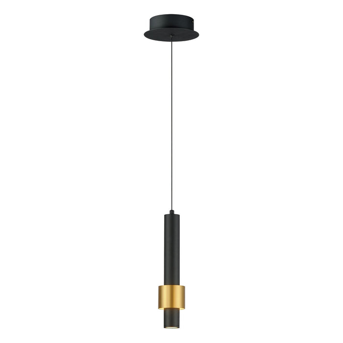 ET2 E24751-BKGLD Reveal LED Pendant Black / Gold Main Image.jpg