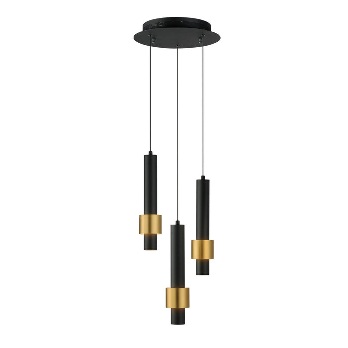 ET2 E24753-BKGLD Reveal LED Pendant Black / Gold Main Image.jpg