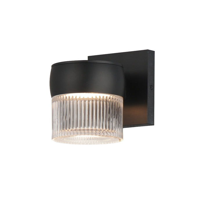 ET2 E30162-144BK Modular LED Outdoor Wall Sconce Black Main Image.jpg