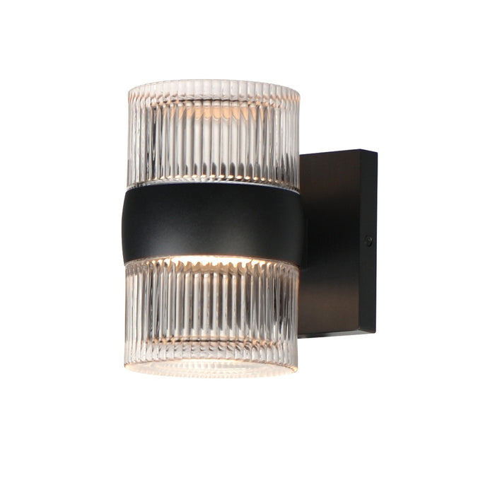 ET2 E30166-144BK Modular LED Outdoor Wall Sconce Black Main Image.jpg