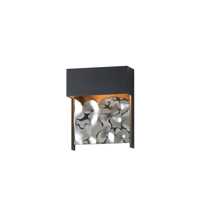 ET2 E30260-125BK Coulee LED Outdoor Wall Sconce Black Main Image.jpg