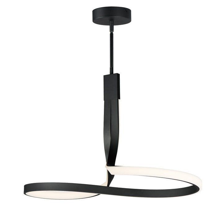 ET2 E30662-BK Serpentine LED Pendant Black Main Image.jpg