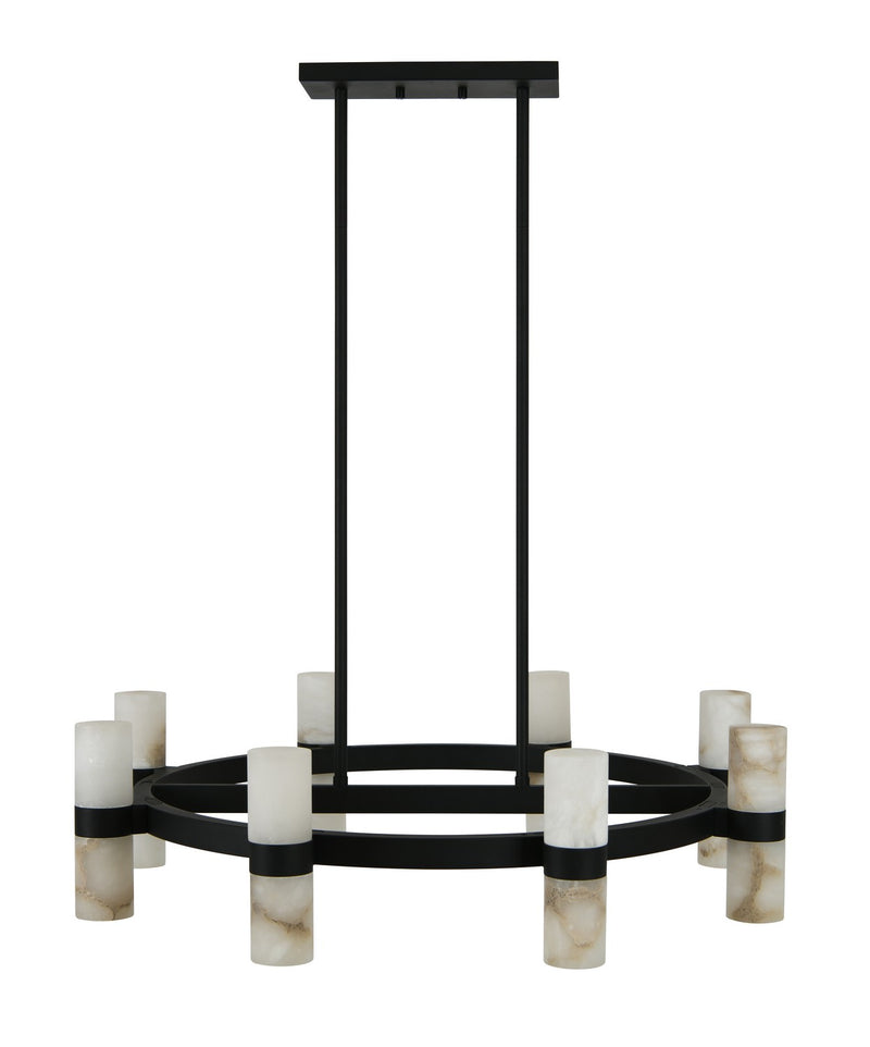 Beacon Lighting 03929001 Luella 16 Light Pendant, Black Alternate Image 4.jpg