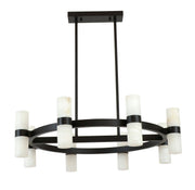 Beacon Lighting 03929001 Luella 16 Light Pendant, Black Main Image.jpg
