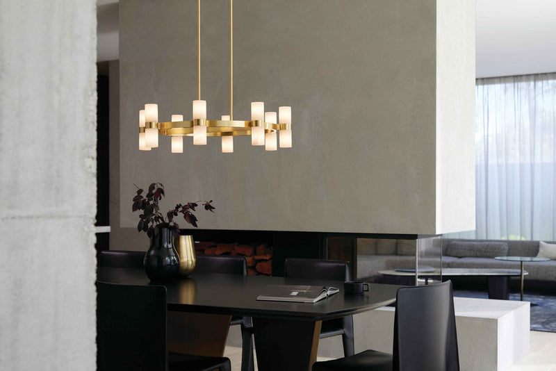 Beacon Lighting 03929101 Luella 17 Light Pendant, Brass Alternate Image 2.jpg