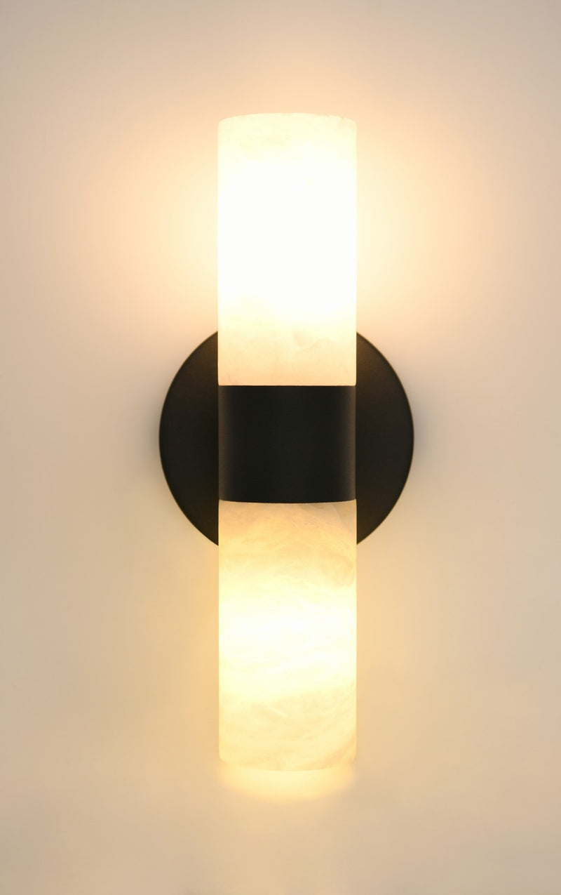 Beacon Lighting 03929201 Luella Two Light Wall Bracket, Black Alternate Image 3.jpg